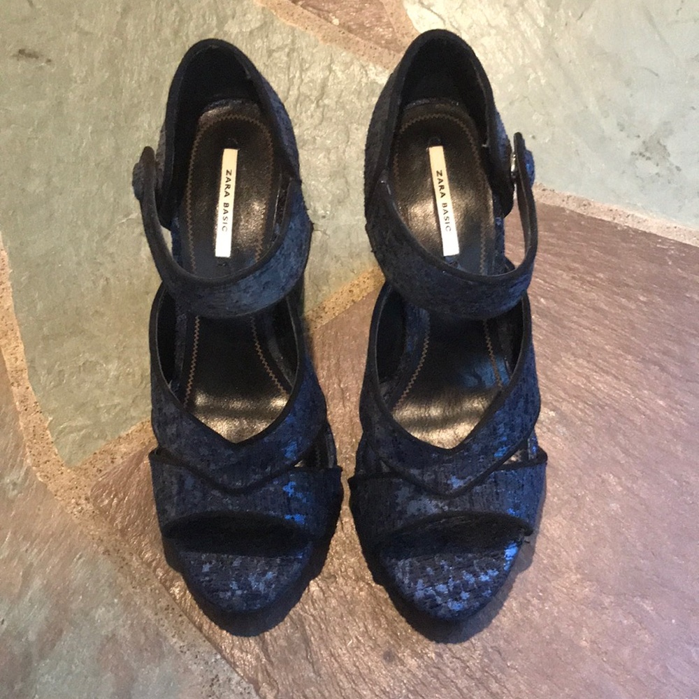 Zara Basic Block Heels - image 2